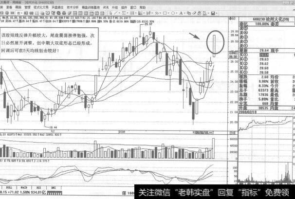 图95600230沦州大化2008年2月18日日K线走势图谱