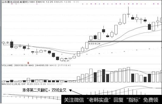 目标股日线图