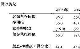 预测资产负债表:投资者资金