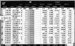 大智慧的大盘走势:进入大盘分时图