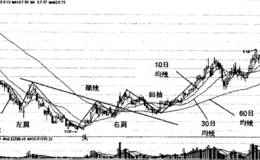 5日均线的头肩底形态图解