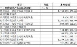 上市公司经营活动产生的现金流量分析