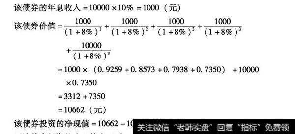 债券投资