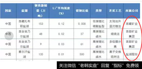 锂电上游企业