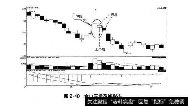 图2-40金山开发孕线形态