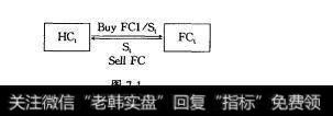 图7-1 外汇市场上的联系图有哪些？