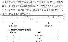 上交所发布《<em>上海证券</em>交易所证券代码分配指南》