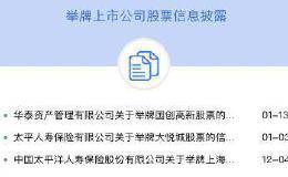 A股走牛 险资大举出动！岂止万达信息 这些个股也被盯上了！已砸近80亿举牌