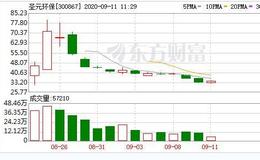 圣元环保：连续3日融资净偿还累计1112.96万元（09-10）