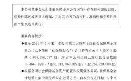 股东炸锅！社保基金将甩卖大白马股 套现或超50亿！最新潜力股名单出炉 仅6只